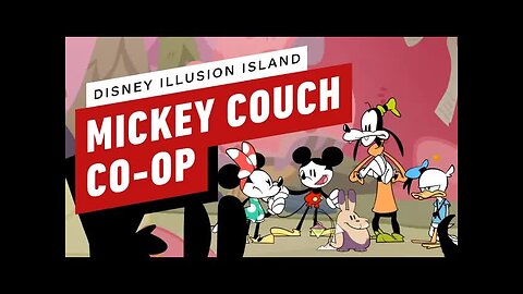 Disney Games Unveils Disney Illusion Island Mickey and Friends Couch Co-Op _ D23 Expo 2022