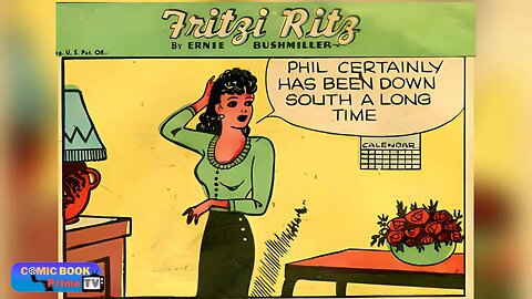The way home, Fritzi Ritz and Phil Fumble By Ernie Bushmiller #shortvideo #shorts #comics #funny