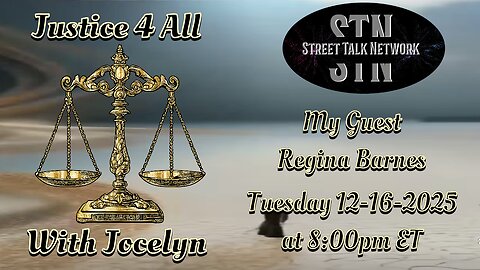 Justice 4 All with Jocelyn 12-16-2025
