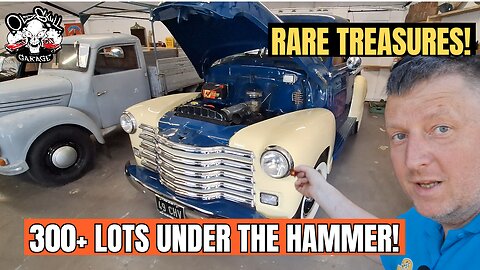 Classic Car & Bike Auction! 300+ Lots | FM Hutchins Auction | Rare Cars, Bikes & Memorabilia