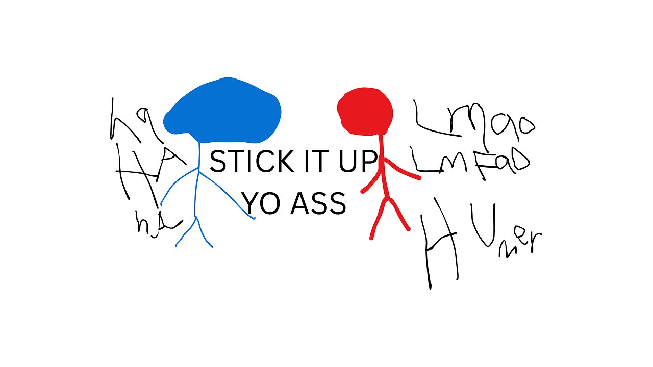 Lets stick it to the stickman in Stick It To The Stickman