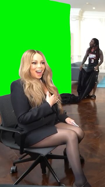 Mariah Carey Album Reveal | Green Screen #mariahcarey #kaicenat #kaicenatclips #streaming #streamer