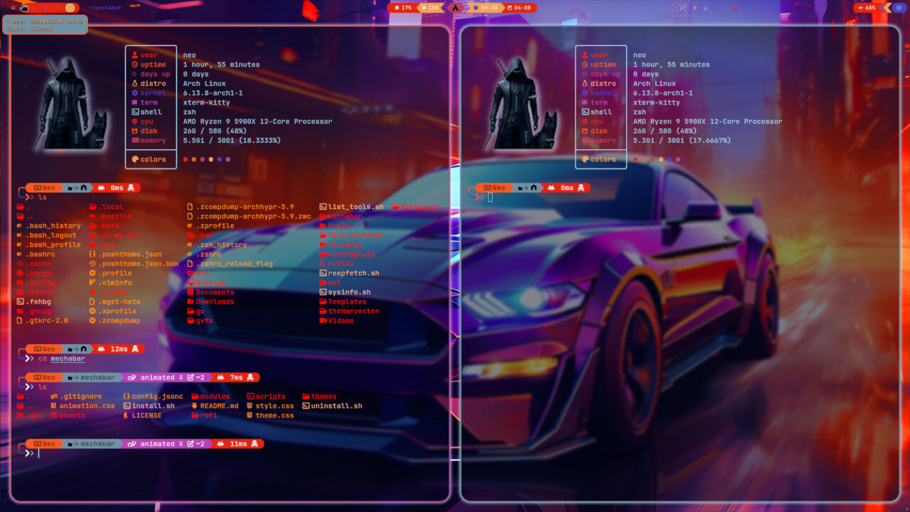 Hyprland: My Hyprland setup/Custom terminal!