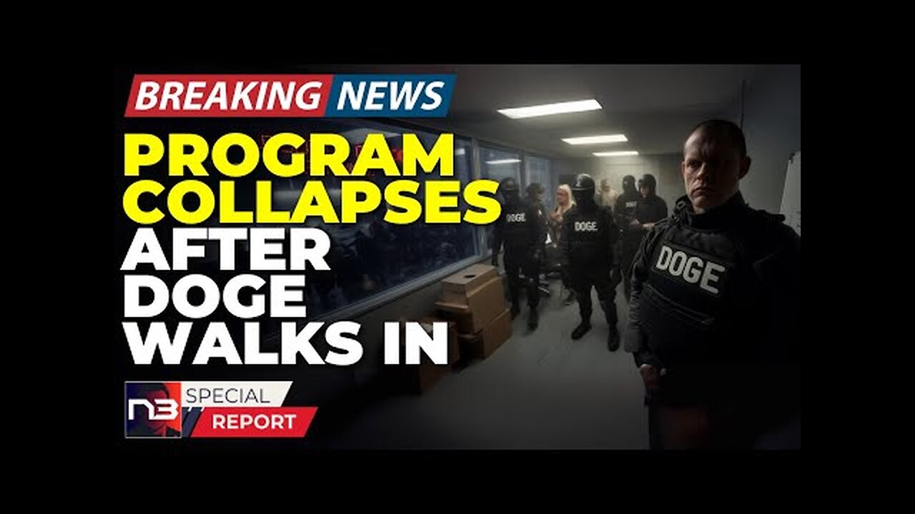 Breaking: The Program That Immediately Collapsed When DOGE Showed Up Without Notice!