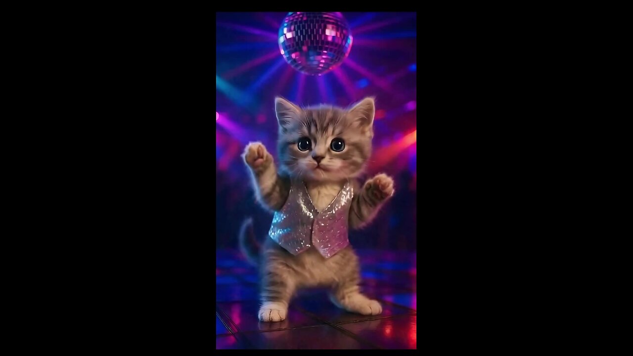 The Cutest Kitty Moments: Kitten Learns To Dance