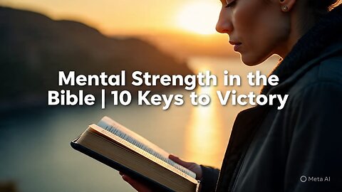 Mental Strength Scriptures: Powerful Bible Verses for Peace, Encouragement & Unshakeable Faith