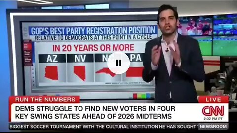 Democrats are about as popular as Cracker Barrels logo change!... and that's CNN saying this!