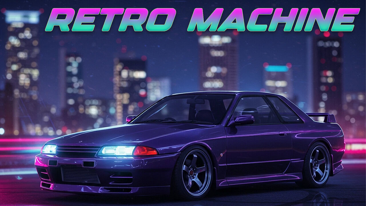 The Neon Droid - Retro Machine