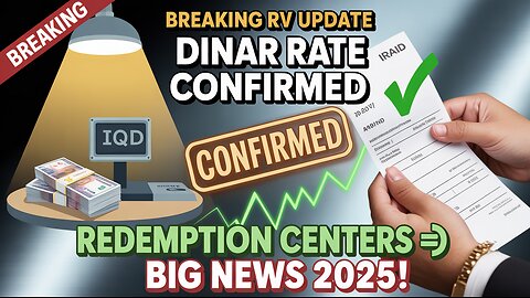 IQD RV Breaking Update – Revaluation Expected Soon, Big Payout Coming! 💥 Today's IQD News!