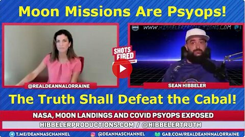 "Sean Hibbeler, Vibes of Cosmos & FlatEarth Nations Claim All Moon Missions Are PSYOPS!"