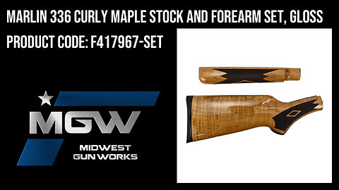 Marlin 336 Curly Maple Stock and Forearm Set, Gloss - F417967-SET