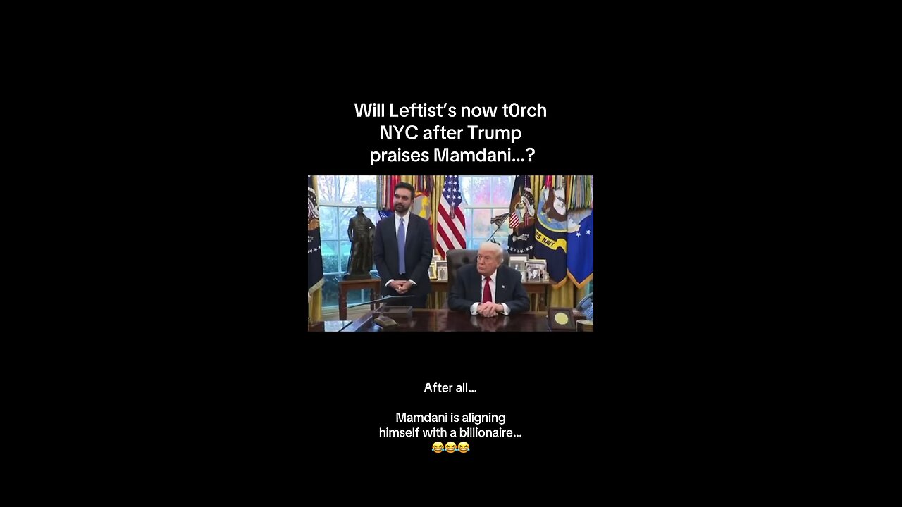 Zohran and Trump join forces