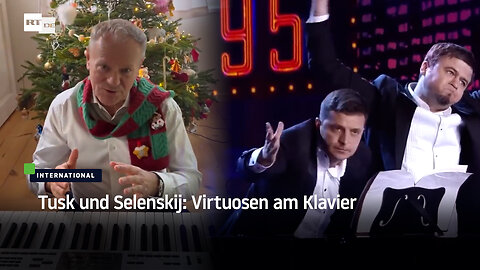 Tusk und Selenskij: Virtuosen am Klavier