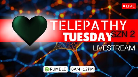 TELEPATHY IS REAL | THINK WITH US LIVESTREAM