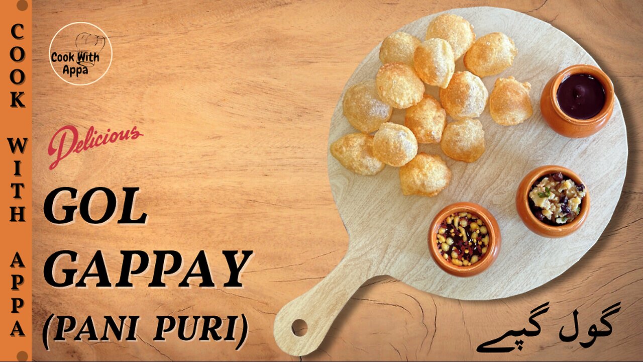 How to make Gol Gappay | Easy Pani Puri Recipe | Crispy Gol Gappay | Homemade Pani Puri #golgappa