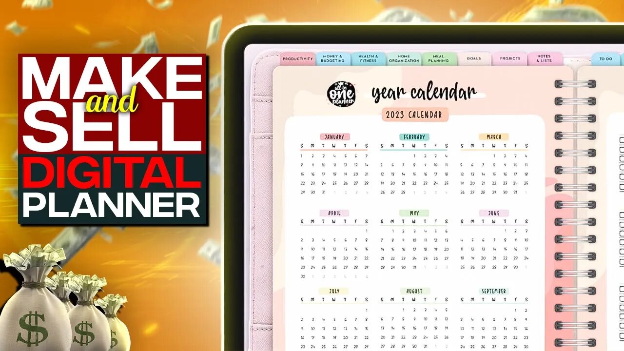 Make Money Online with GoodNotes Planners (Step-by-Step)