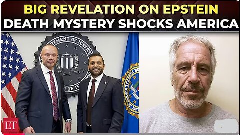 He killed himself': Kash Patel, Dan Bongino make big revelation on Jeffrey Epstein's death mystery