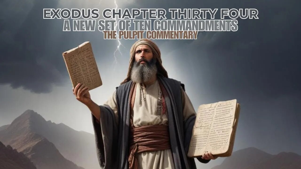 Exodus Chapter 34 The Pulpit Commentary