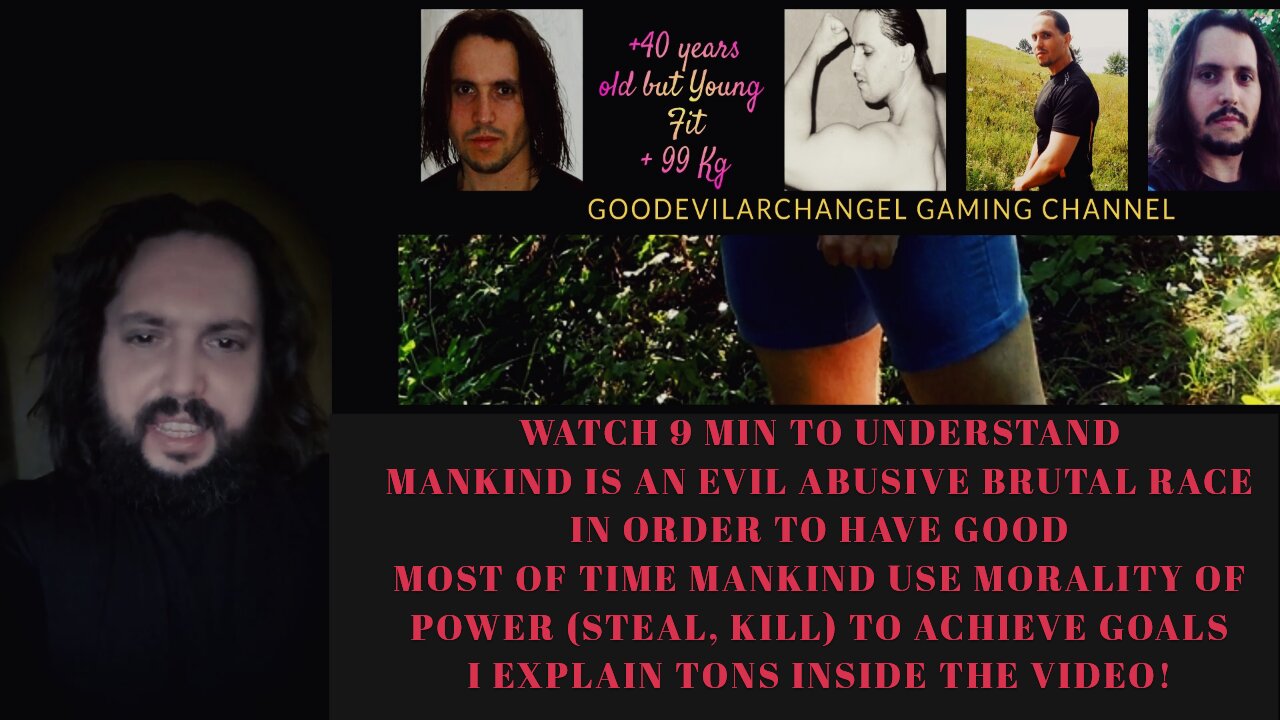 GoodEvilArchangel Speaks 9 min About Many including Evil is Holy as Life to Exist