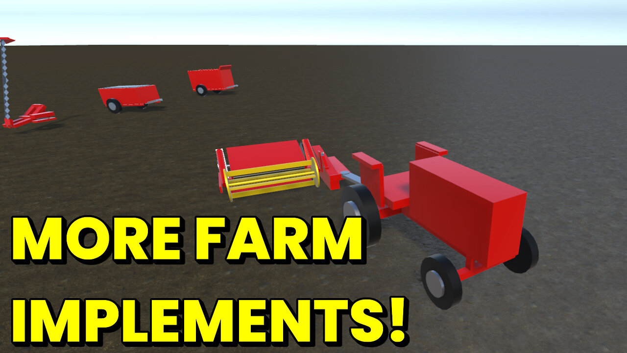 Farming Game Updates! - Big Improvements & Two New Tractor Implements