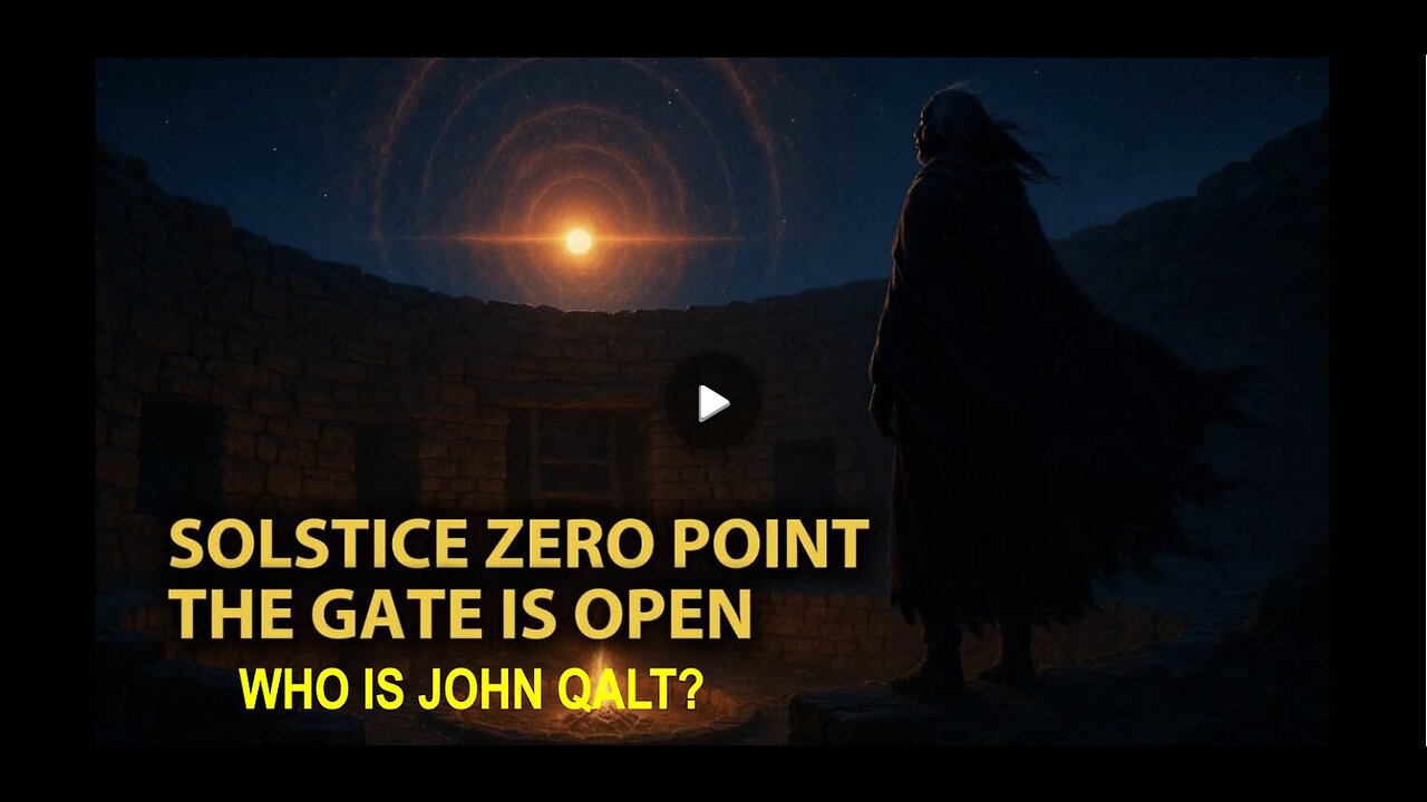 Hopi Prophecy: The Winter Solstice Is Not a Date — It Is a Frequency Gate. WHO IS JOHN QALT?