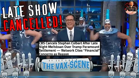 The Late Show With Stephen Colbert CANCELLED as Ratings COLLAPSE!