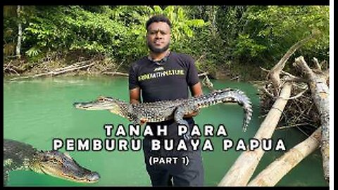 CROCODILES EATEN & SOLD IN PAPUA | Journey to the Land of Crocodile Hunters