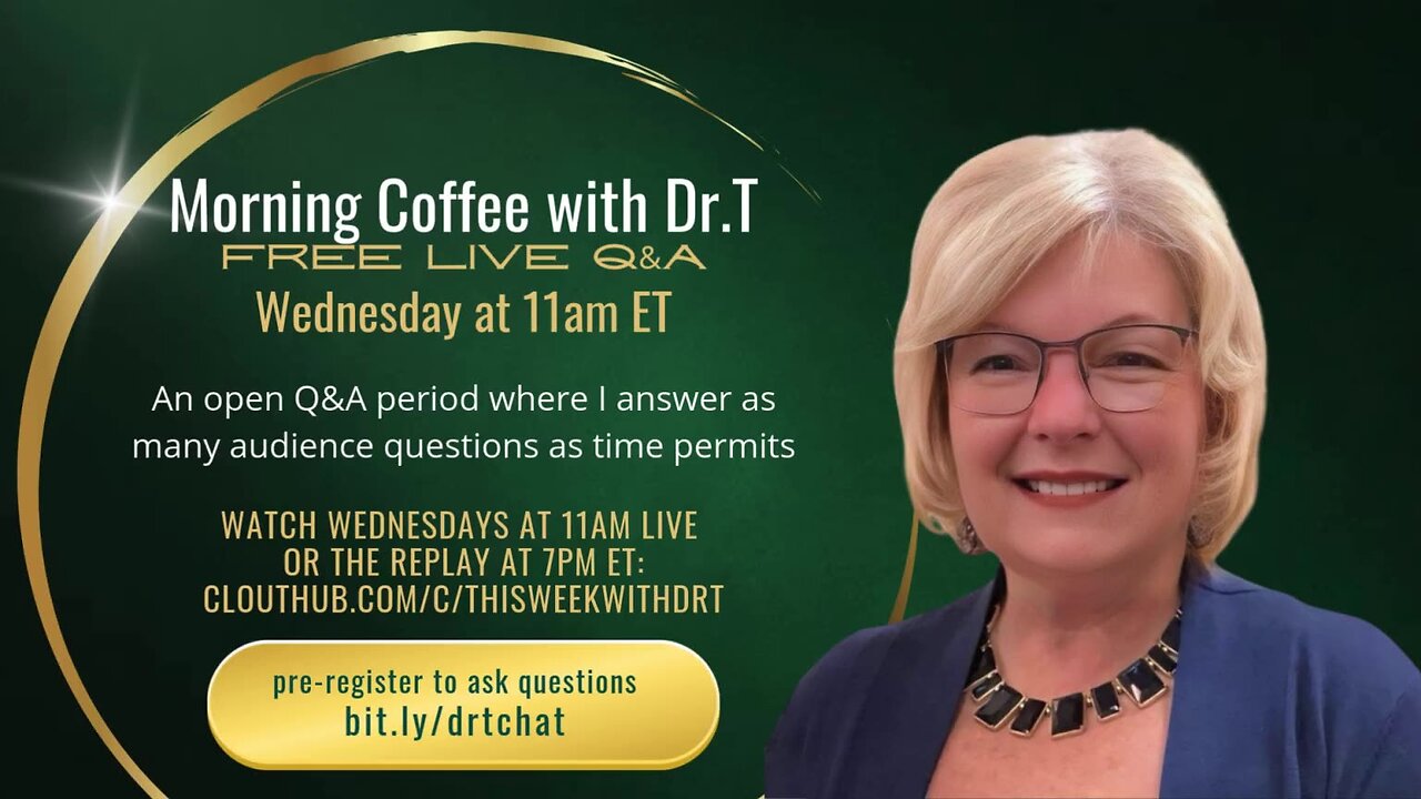 Morning Coffee with Dr.T - LIVE