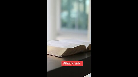 What is sin?