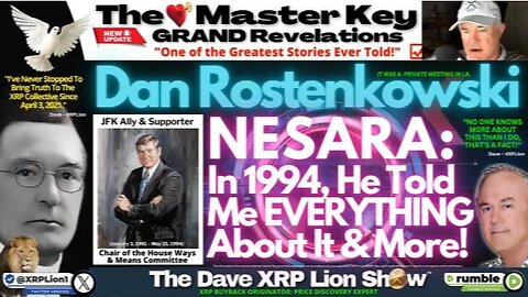 NEW DAVE XRPLION-MAN BEHIND NESARA-SEPT '23; 1994 SECRET MTG REVEALED! (MUST WATCH) TRUMP NEWS