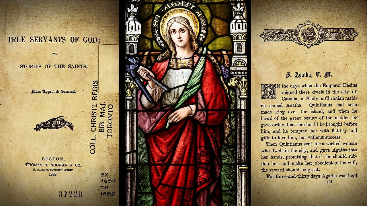 St Agatha {February 5} 📖🎧