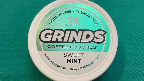 Grinds Sweet Mint (Coffee Pouches) Review