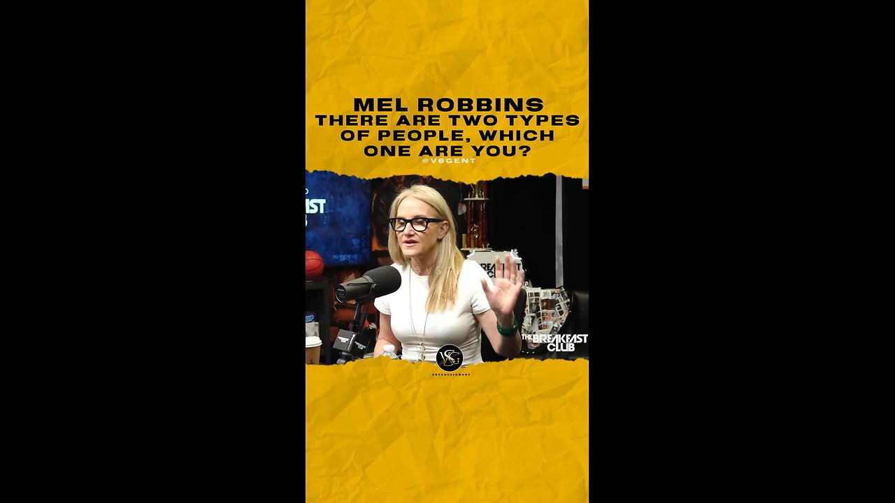 @melrobbins There are two types of people, which one are you?