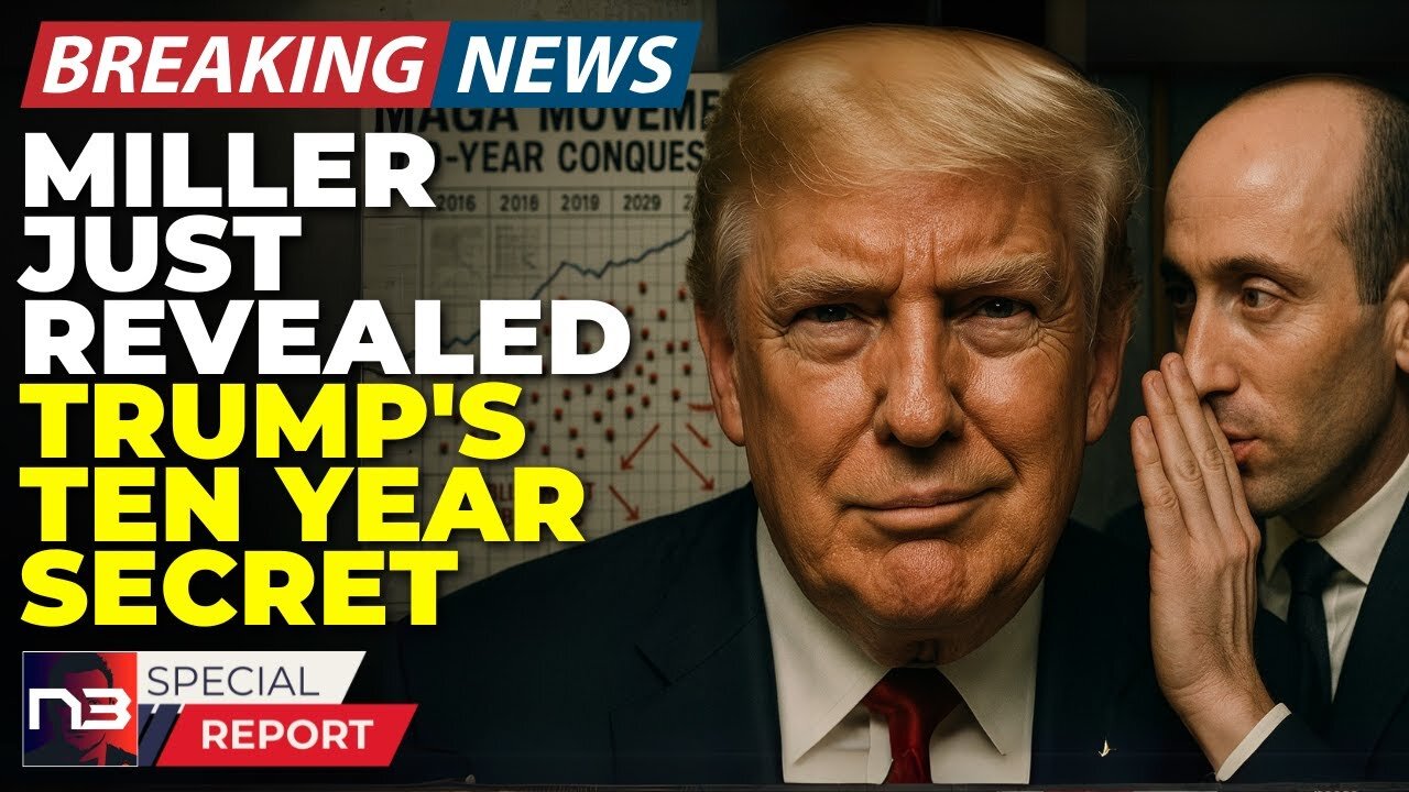 🚨BREAKING: Stephen Miller Just REVEALED The 10-Year Secret That Changes EVERYTHING