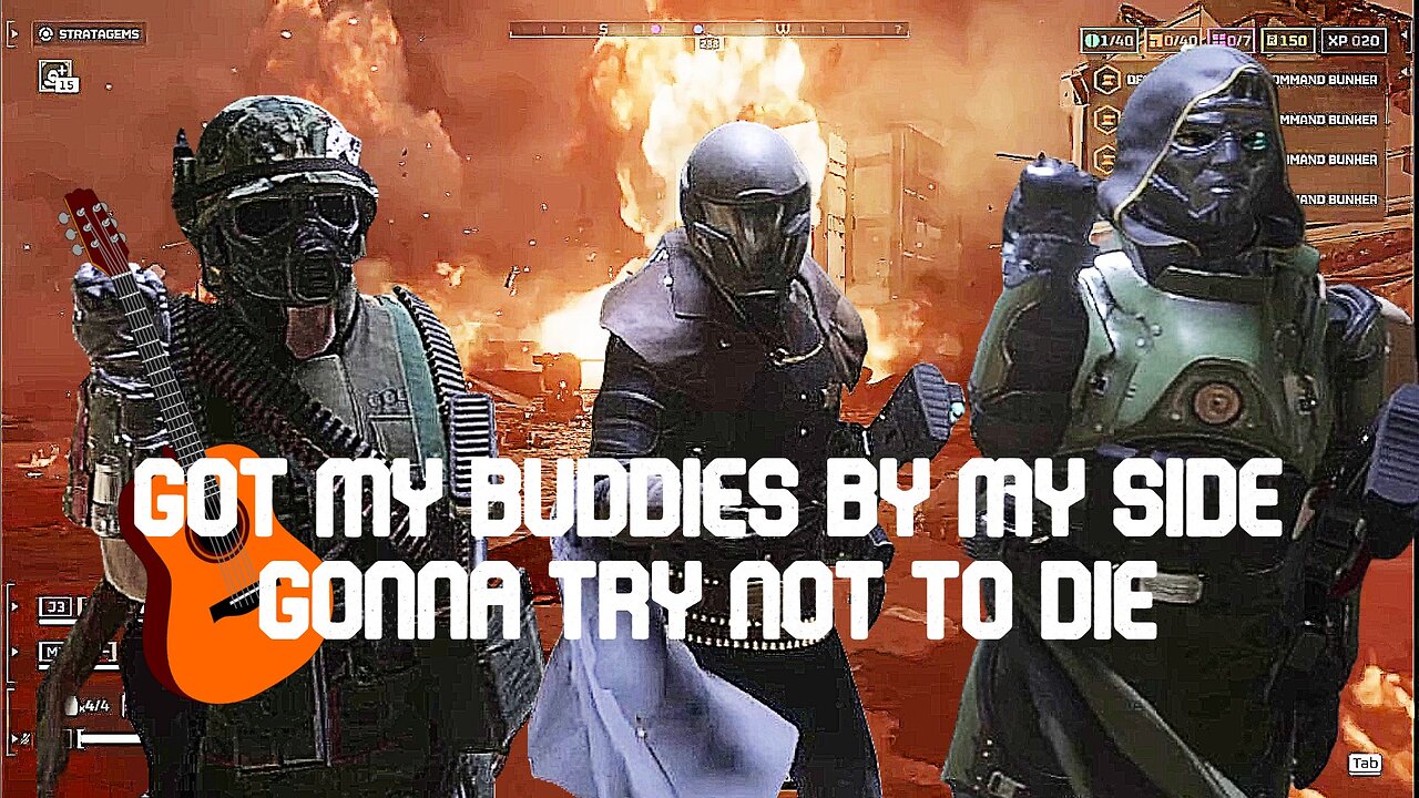 Helldivers 2 - Original Song - Buddies By My Side Gonna Try Not To Die