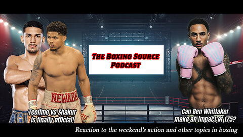 REACTION - TEO VS SHAKUR FINALLY ANNOUNCED! BEN WHITTAKER A THREAT AT 175?