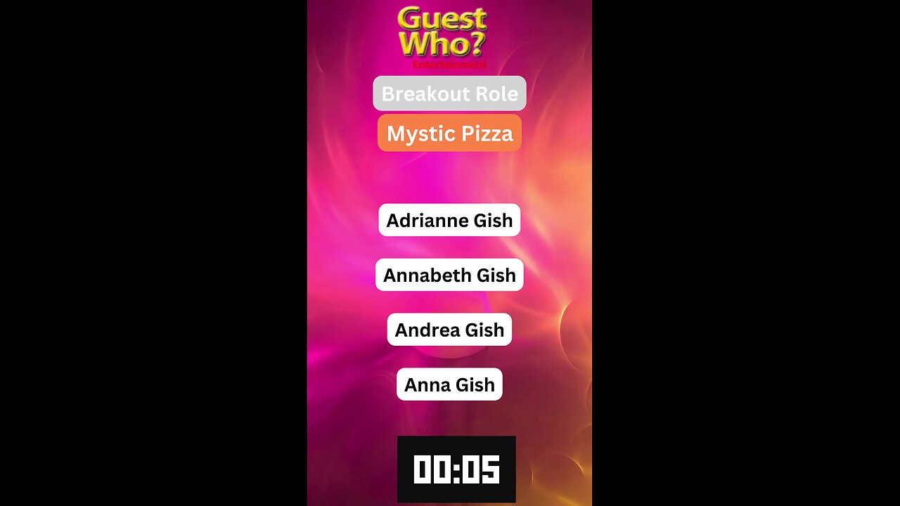 Guest This Actress #283 Like A Quick Quiz? | Mystic Pizza