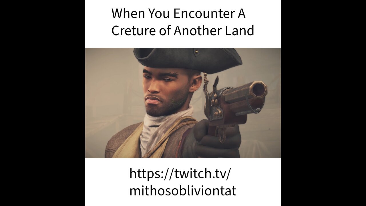 CREATURE or MONSTER of another land?!