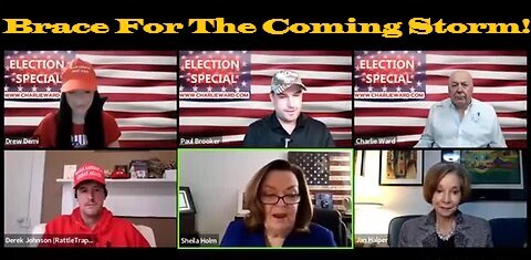 Brace For The Coming Storm! | Dr. Jan Halper-Hayes, Derek Johnson , Charlie Ward...