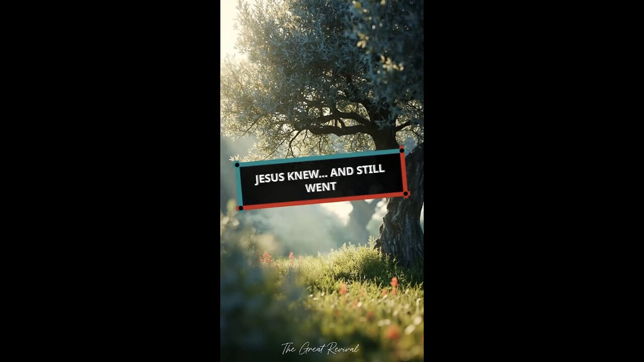 Jesus Knew...and Still Went
