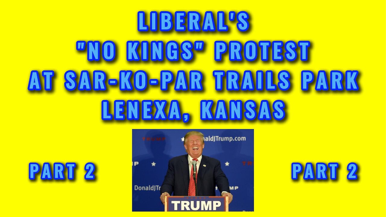 "No Kings" Protest At Sar-Ko-Par Trails Park In Lenexa, Kansas - Part 2 - June 15th, 2025