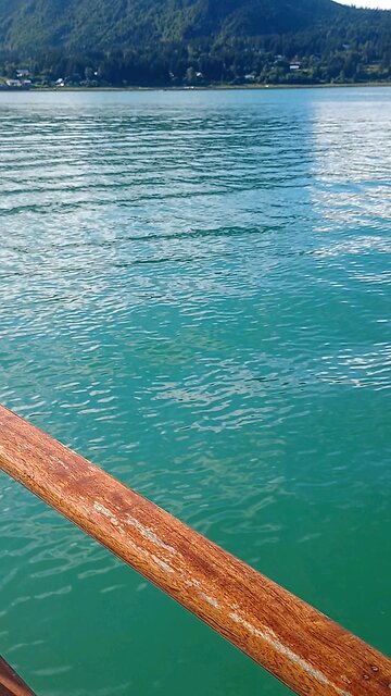 Southeast Alaska coming back into port in my 34' yacht