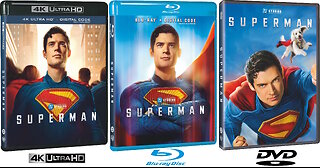 Superman [4K UHD & Blu-ray & DVD Standard Editions]