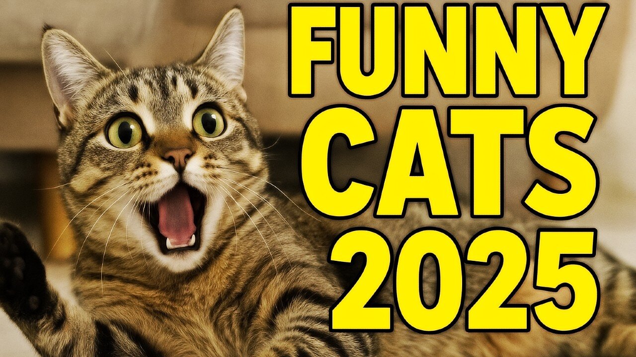 😹 Funniest Cat Moments 2025 | Try Not to Laugh Challenge
