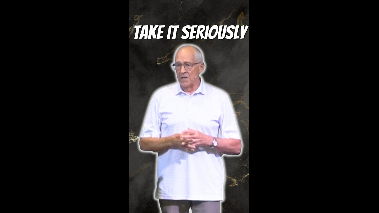 Take it seriously