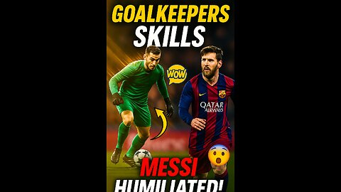 Messi HUMILIATED by a Goalkeeper 😱 Crazy Skill Inside the Box