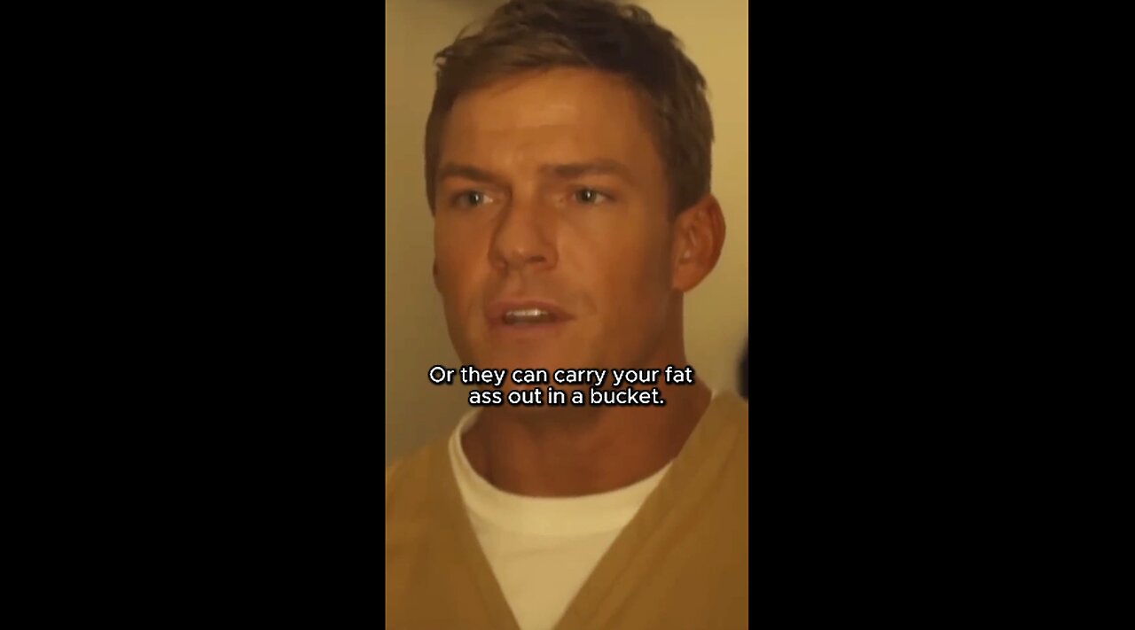 3 Seconds, Or They’ll Carry You Out in a Bucket. #prison #movie #foryou
