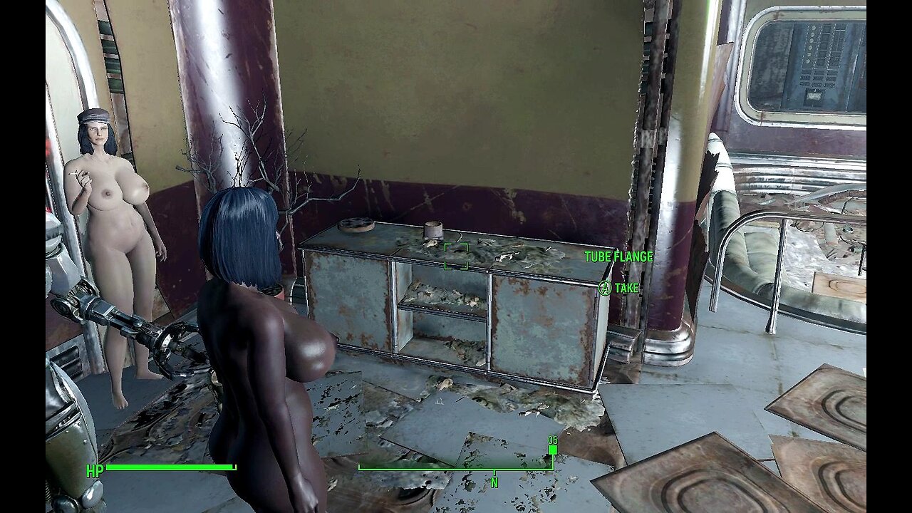 Fallout 4 joining the brotherhood of steel naked busty boobs breast expansion