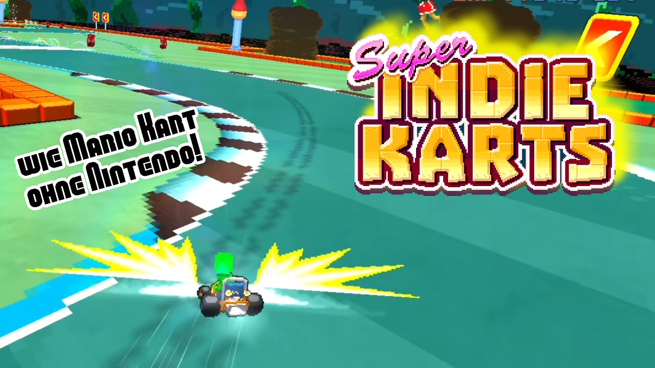 Mario Kart, nur anders! - Super Indie Karts