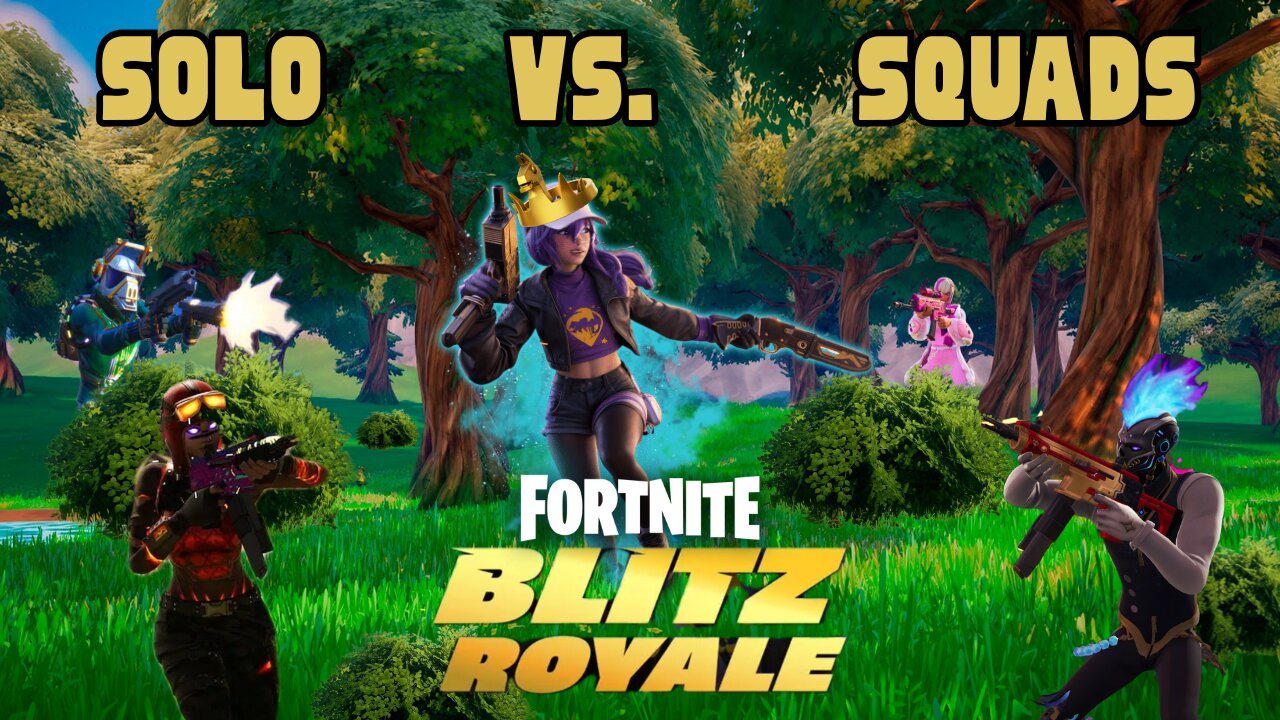 Lone Wolf Returns For Blitz Royale SOLO Vs. SQUADS (#45)